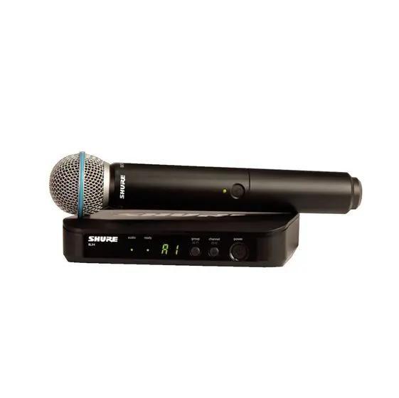 Imagem de Microfone sem fio shure blx24/beta58