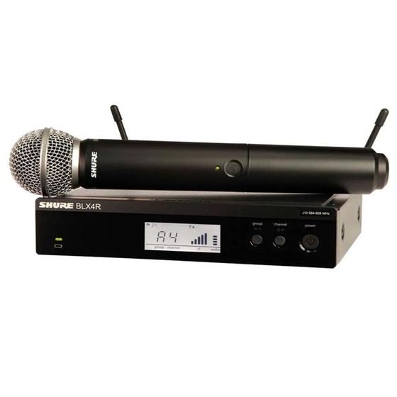 Imagem de Microfone Sem Fio Shure BLX24 RBR Sm 58 M15