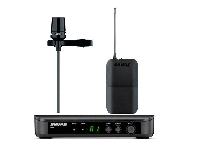 Imagem de Microfone sem fio shure lapela blx14br/cvl