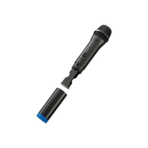 Imagem de Microfone Sem Fio Simples Hoopson Profissional Uhf 10 Canais - MIC-009