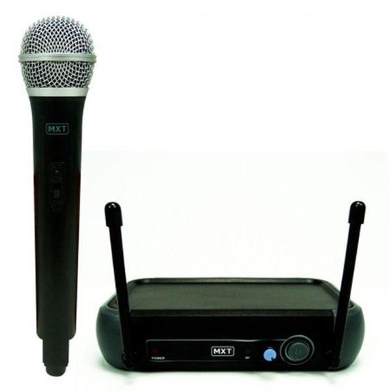 Imagem de Microfone Sem Fio Simples Profissional Mxt Uhf 201