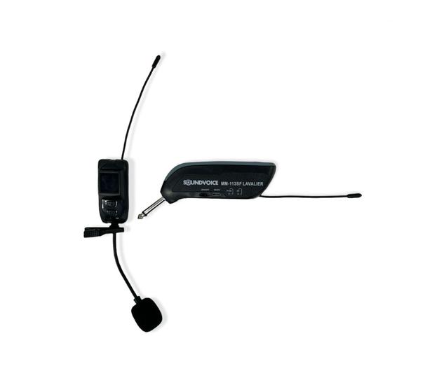 Imagem de Microfone sem fio soundvoice mm 113 series lapela - 03