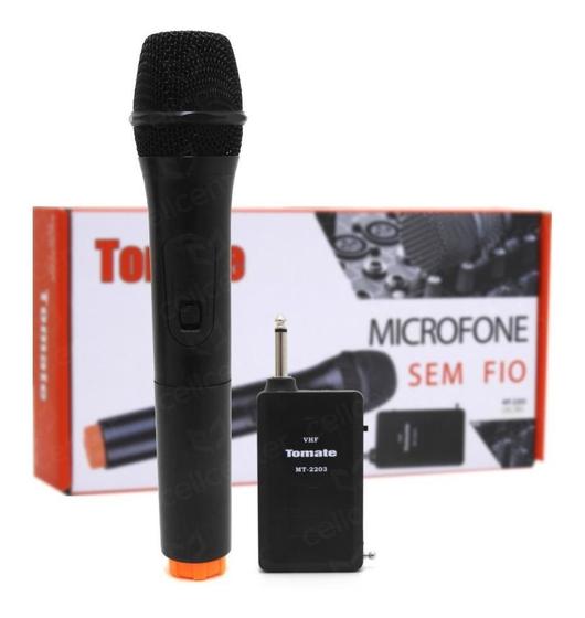 Imagem de Microfone Sem Fio Tomate Mt-2203