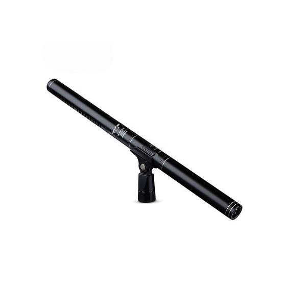 Imagem de Microfone Shotgun Soundvoice MSG36 Preto com Cachimbo e Cabo