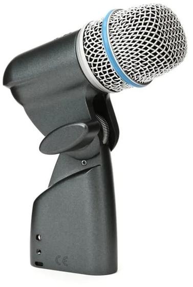 Imagem de Microfone Shure Beta 56A para Instrumentos Musicais - Cinza