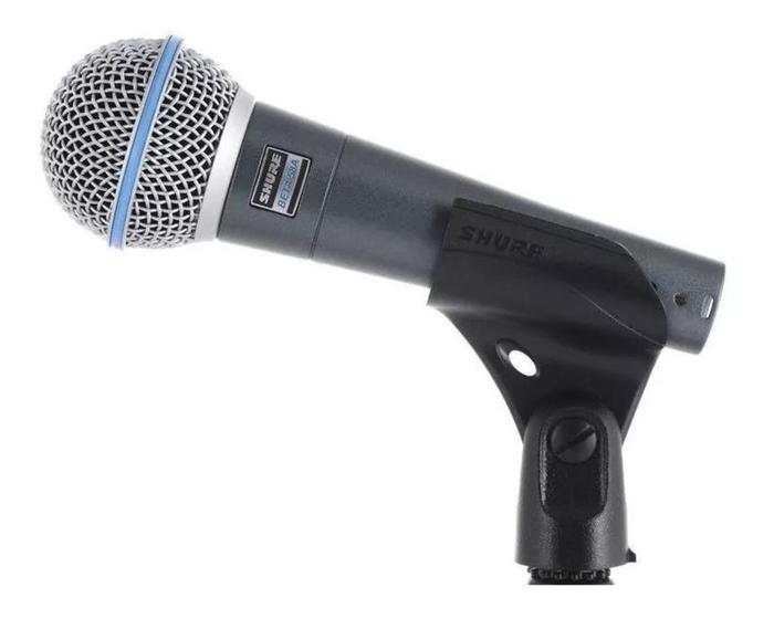 Microfone Shure Beta Beta 58A Dinâmico Supercardióide Menor preço em Microfone Shure Beta Beta 58A Dinâmico Supercardióide