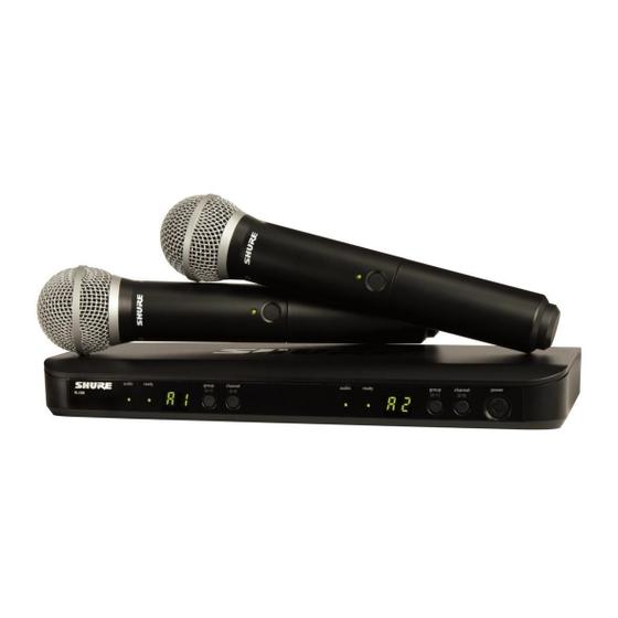 Imagem de Microfone Shure Blx288/Pg58 Duplo