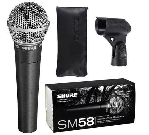 Imagem de Microfone Shure Dinamico SM58-LC Original com Nota Fiscal