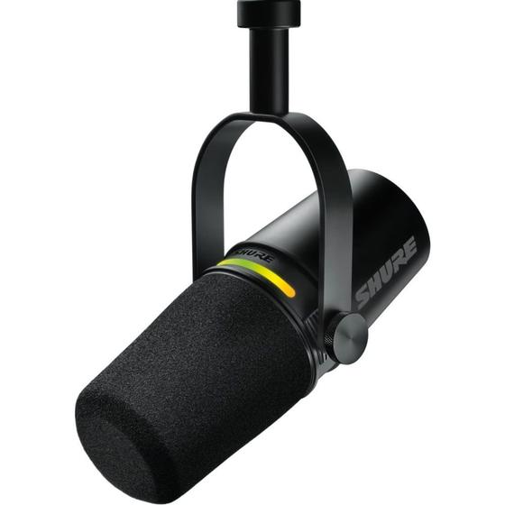 Imagem de Microfone Shure MV7+ para Podcast XLR - Preto