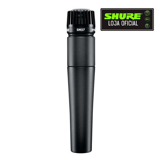 Imagem de Microfone Shure para Instrumentos ou Vocal SM57 LC