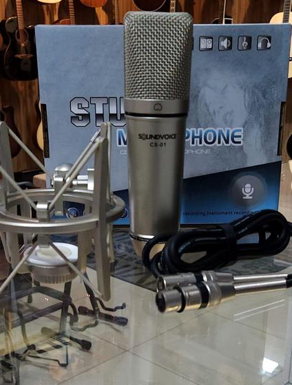 Imagem de Microfone Soundvoice CS-01 tipo Clássico U87