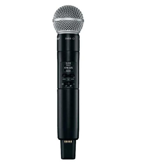 Imagem de Microfone Transmissor Shure SLXD2/SM58-G58