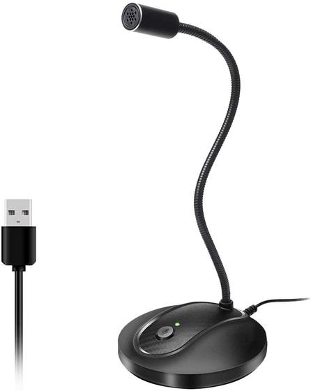 Imagem de Microfone USB de mesa - Plug & Play