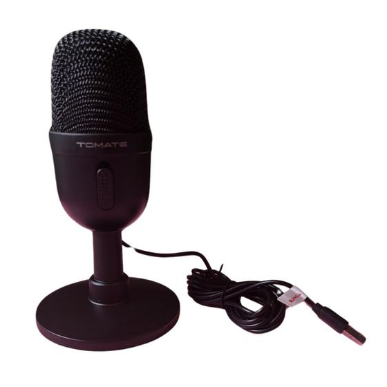 Imagem de Microfone USB para PC Plug and Play MT-1061 - Preto