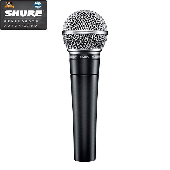 Imagem de Microfone Vocal Dinâmico Cardioide SM-58 LC - Shure