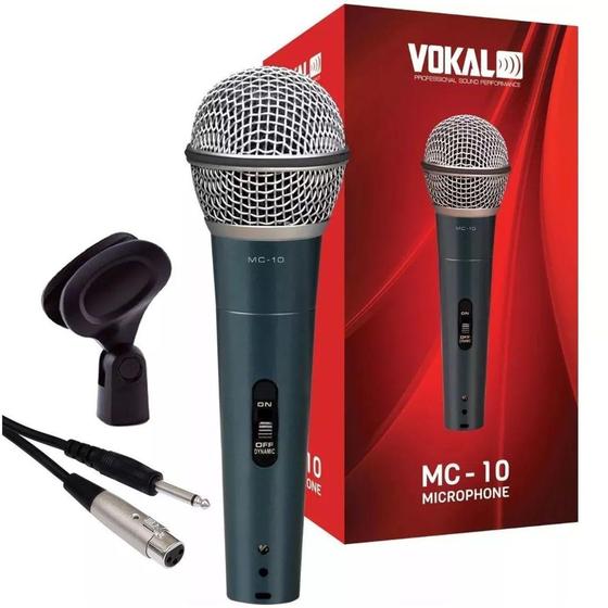 Imagem de Microfone VOKAL Com Fio MC10