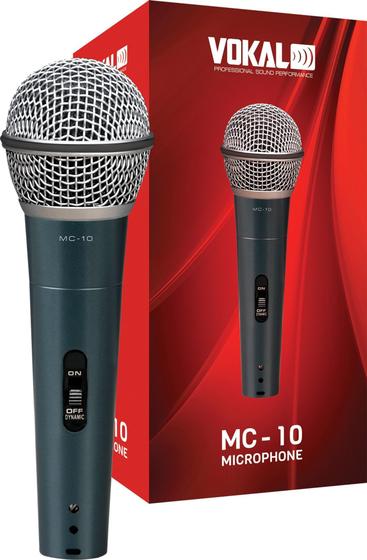 Imagem de Microfone Vokal MC-10 com cabo 5m