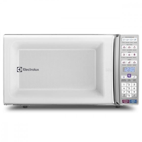 Microondas Electrolux 34 Litros Branco MEO44 110V Menor preço em Microondas Electrolux 34 Litros Branco MEO44 110V