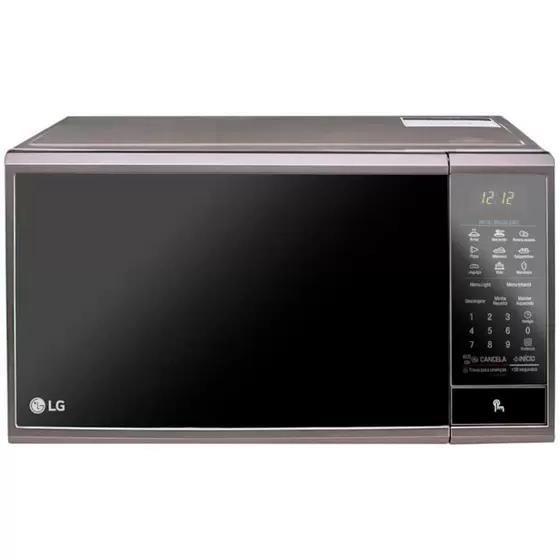 Imagem de Microondas LG 30L Ms3095Lr Prata Nobre 127V