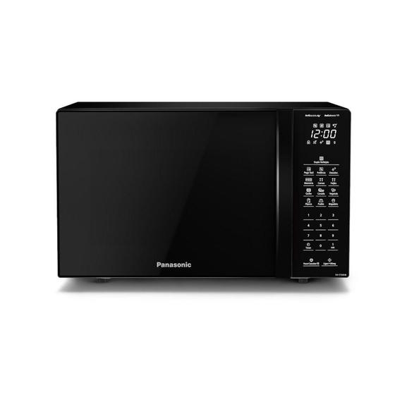 Imagem de Microondas Panasonic Dupla Refeição 34L Black Glass NN-ST66NBRU