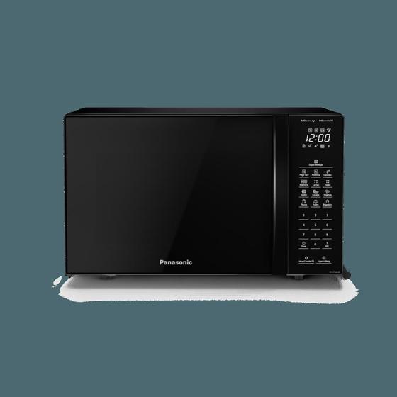 Microondas Panasonic Dupla Refeição 34L Black Glass - NN-ST66NBRU Menor preço em Microondas Panasonic Dupla Refeição 34L Black Glass - NN-ST66NBRU