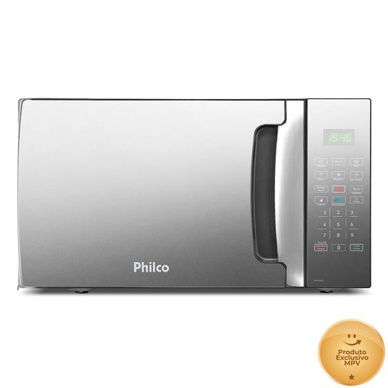 Microondas Philco PMO30EP 28 Litros Preto Com Porta Espelhada 1400w Menor preço em Microondas Philco PMO30EP 28 Litros Preto Com Porta Espelhada 1400w