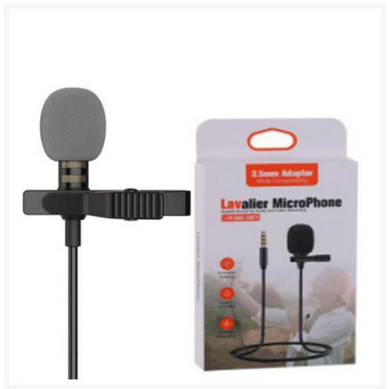 Imagem de Microphone Lapela Profissional Lavalier