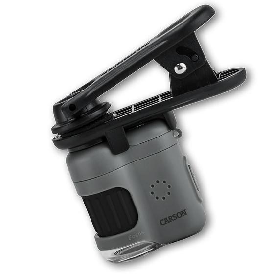 Imagem de Microscopio de Bolso com Luz Led e Adaptador para Smartphone - Carson