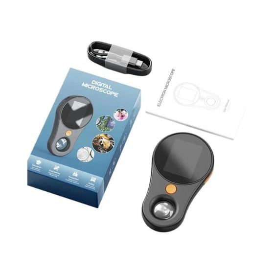 Imagem de Microscópio Digital 2.0 Polegadas 500x - 1080p com LED para Reparo Eletrônico (Windows/Mac)