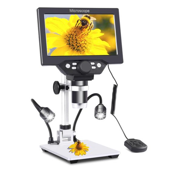 Imagem de Microscópio Digital Koolertron LCD 7" 1200X 1080P - USB