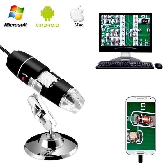 Microscópio Digital Usb Zoom 1600x Camera 2mp Profissional Hd Super Aumento E Ampliação Até 1000x Potente Imagem Hd Alta Menor preço em Microscópio Digital Usb Zoom 1600x Camera 2mp Profissional Hd Super Aumento E Ampliação Até 1000x Potente Imagem Hd Alta