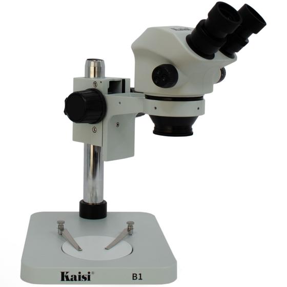 Imagem de Microscópio Estereoscópico Binocular 7X-50X K-7050 Branco Kaisi