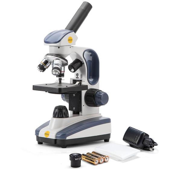 Imagem de Microscópio Monocular SWIFT SW200DL - Ampliação de 40X a 1000X