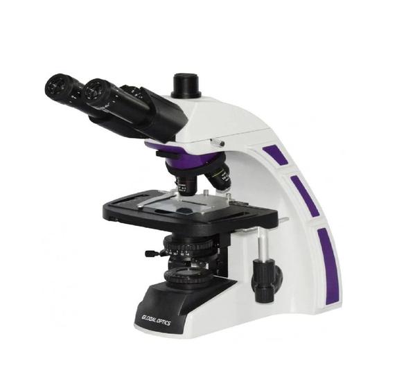 Imagem de Microscopio Trinocular Otica Finita Acromatico Led Aumento 1600x