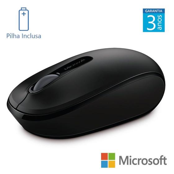 Microsoft Mouse Sem Fio Mobile USB Preto - U7Z00008X Reembalado Menor preço em Microsoft Mouse Sem Fio Mobile USB Preto - U7Z00008X Reembalado