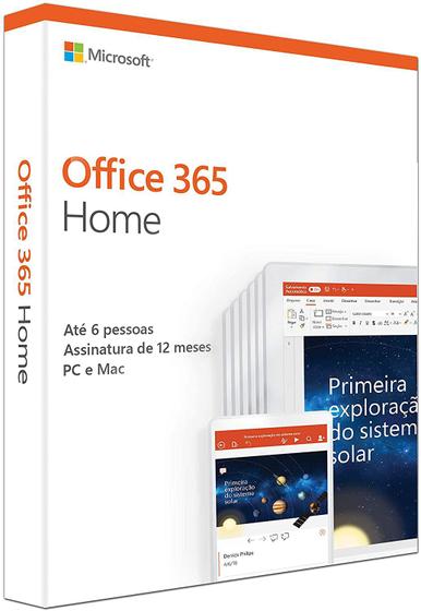 Imagem de Microsoft office 365 Home 2019 32/64BITS 6 usuarios