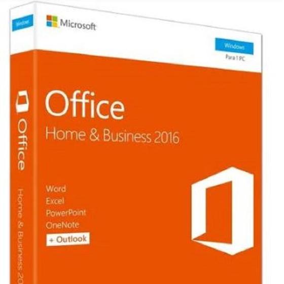 Imagem de Microsoft Office Home And Business 2016, 32/64 Bits, Brazilian Fpp 