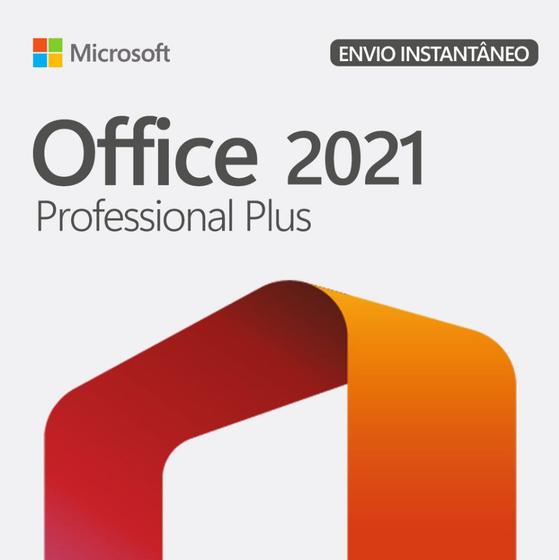 Microsoft Office Professional Plus 2021 32/64 Bits Menor preço em Microsoft Office Professional Plus 2021 32/64 Bits