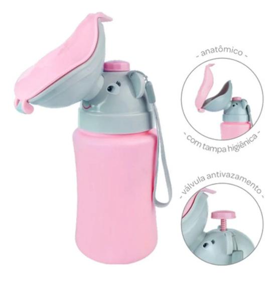 Imagem de Mictório Infantil Feminino Portátil Com Sistema Antiodor 500ml Buba