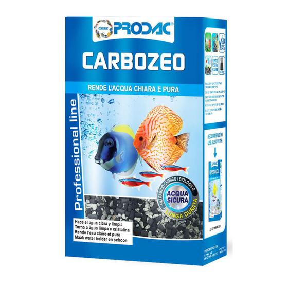 Imagem de Mídia Biológica Prodac Carbozeo Carvão Ativado+ Zeolito 700G