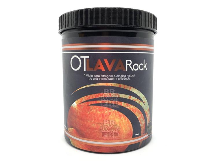 Imagem de Midia Filtrante Lava Rock Ocean Tech 1 Litro Trata 80 L