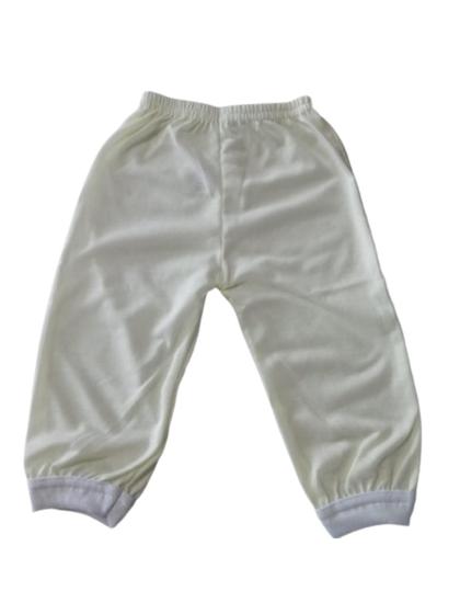 Imagem de Mijão Aberto Roupa De Dormir Criança Conforto Calça de Bebê Unissex