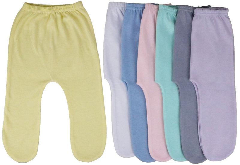 Mijão Bebe - Com Pé (kit C/5) - Liso - Malha 100% Algodão Menor preço em Mijão Bebe - Com Pé (kit C/5) - Liso - Malha 100% Algodão
