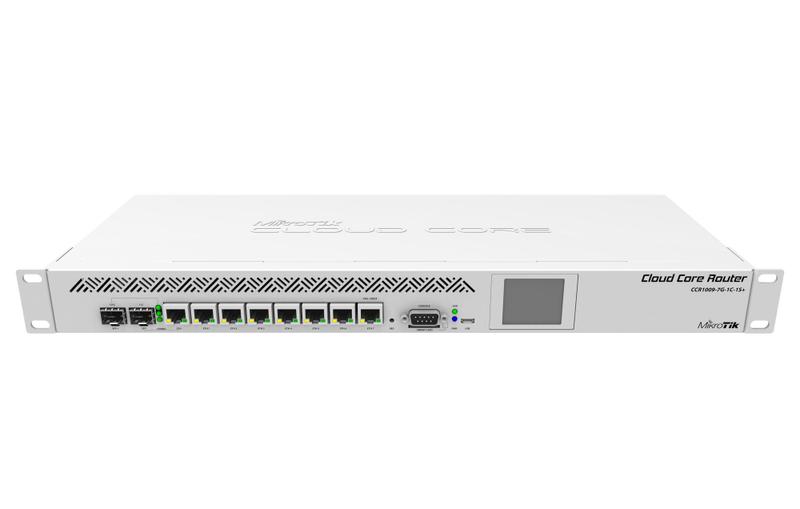 Imagem de Mikrotik cloud core router ccr1009-7g-1c-1s+ NOVO