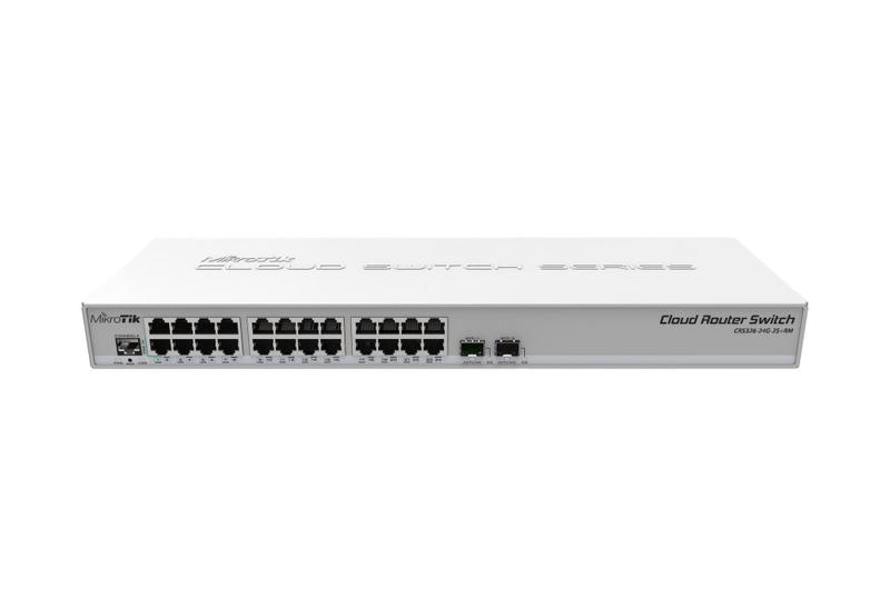 Imagem de Mikrotik Cloud Router Switch Crs326-24g-2s+rm L5