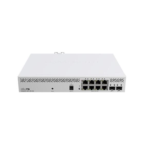 Imagem de Mikrotik Cloud Smart Switch Css610-8p-2s+In- 8p Giga Poe 140w + 2p Sfp(10g) L2