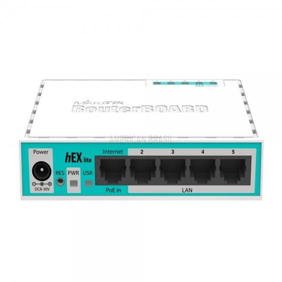 Imagem de Mikrotik - routerboard rb750gr3 hex 880mhz 256mb l4 