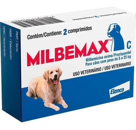 Imagem de Milbemax Para Cães De 5 A 25Kg