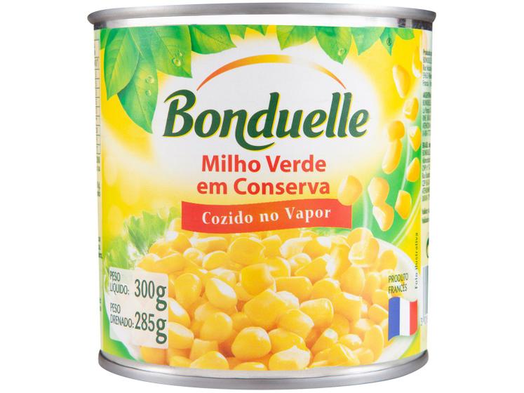 Imagem de Milho em Conserva ao Vapor Bonduelle Lata 300g