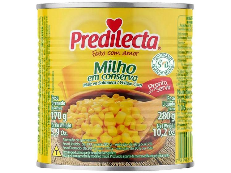 Imagem de Milho em Conserva Predilecta - 170g